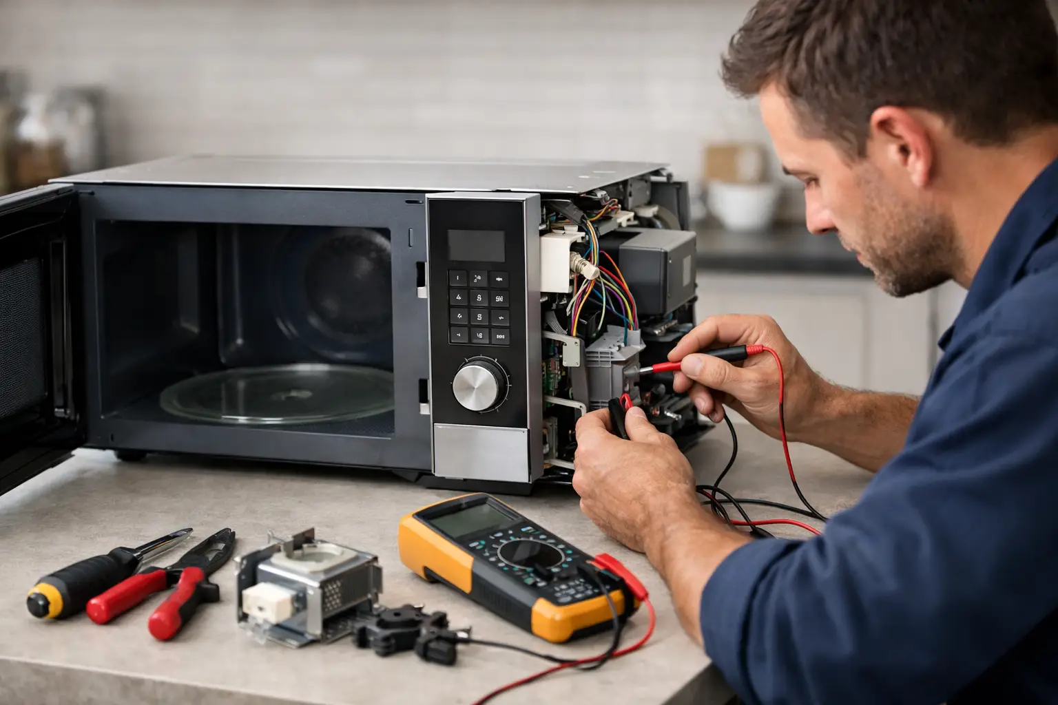 How to Repair Microwave Oven Not Heating